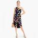 J. Crew Dresses | J.Crew Silk One-Shoulder Floral Navy Midi Dress | Color: Blue | Size: 6