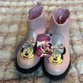 Disney Shoes | Disney Minnie Mouse Pink Ankle Boots | Color: Black/Pink | Size: Various