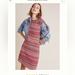 Anthropologie Dresses | Alice Striped Knit Dress | Color: Black/Pink/Red/Silver | Size: M