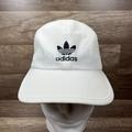 Adidas Accessories | Adidas Running Hat Cap Hat White Black Adjustable Hook And Loop One Size | Color: Black/White | Size: Os