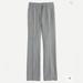 J. Crew Pants & Jumpsuits | J. Crew Petite Edie Full-Length Trouser In Four-Season Stretch | Color: Gray | Size: 00p