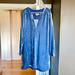 Anthropologie Dresses | Anthropologie Blue Velvet Dress | Color: Blue | Size: Xl