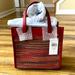 Coach Bags | Coach Upwoven Field Tote 22 Nwt | Color: Red | Size: Os