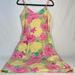 Lilly Pulitzer Dresses | Lilly Pulitzer White Label Butterfly Floral Silk Blend Spaghetti Slip Dress 8 | Color: Pink/Yellow | Size: 8
