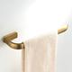 Towel Rack Towel Rail Bathroom and Kitchen Brass Towel Holder Wall mounted Tower Bar Towel Hanger, Brushed Gold Finish