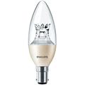 Philips Master Diamond Spark LED Candle DT 6W - 40W B15 B38 Clear 220-240V 50/60Hz 35Ma 2200-2700K Warm White, 26,000 Hours - Pack of 3