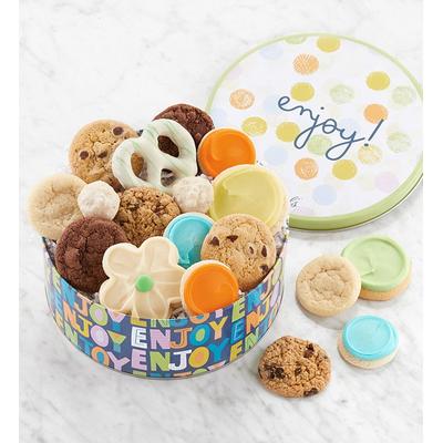 Enjoy Gift Tin - Treats Assortment by Cheryl's Cookies