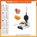 VEVOR Machine à Gâteau aux Oeufs SC-X30 Machine à Gaufre 30mm Gaufrier Electrique commercial en