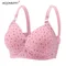 Soutien-gorge grande taille bonnet D pour femmes, Lingerie Sexy, brassière Push Up, Bralette pour mamans et filles, sous-vêtements en coton sans fil, Lingerie féminine