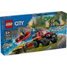 LEGO® City Fire 60412 Feuerwehrgeländewagen mit Rettungsboot - Lego®