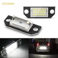 2 pezzi per Ford LED luce targa Ford Focus MK2 Ford Focus C-MAX LED lampada targa senza errori 6000k bianco