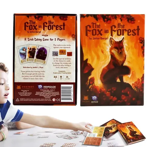 Der Fuchs im Wald Social Party Spielkarten Fuchs-Wald-Kartenspiel Lernspiel zeug heraus fordernde