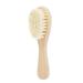 Andoer Baby Hair Brush and Scalp Massage Comb Soft Wool Bristles Gentle on Sensitive Skin