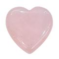 Eguiwyn Stone Stone Heart Shape Crystal Natural Gemstone Polished Love Gemstone Rose Quartz Amethyst Flower Pot Fish Tank Decoration A