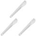 3 Pieces Manual Can Openers Small Slotted Spoon Plastic Tool Strainer with Camping Tableware Household