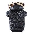 Dog Clothes Winter Casual Warm Two Feet Clothes Teddy Myna Padded Jacket Streetwear