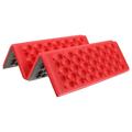 Foldable Outdoor Camping Mat Seat XPE Cushion Portable Waterproof Chair Picnic Mat Pad (Red)