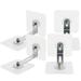 4 Pcs Anti-fall Anchor Retainer Baby Proofing Kit Furniture Anchors to Wall Dresser for Child