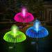 RONSHIN Solar Garden Lights LED Decoration Outdoor Lamp Jellyfish Star Waterproof Long lasting Lights for Pathway Patio Yard Deck