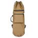 Double Rocker Skateboard Backpack Land Surfboard Bag Longboard Bag Skateboard Carry Bag Accessories Khaki L