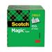 Scotch Magic Tape Refill 3 Core 0.75 X 72 Yds Clear 2-pack 810-2P34-72 810-2P34-72 USS-MMM8102P3472