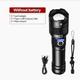 RONSHIN Xhp160 Led Flashlight 9000000lm High Power Zoom Type-c Usb Rechargeable Outdoor Waterproof Torch