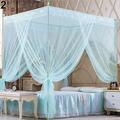 Huanledash Romantic Princess Lace Canopy Mosquito Net No Frame for Twin Full Queen King Bed