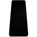 Black Leather Print Pattern TPE Yoga Mat for Workout & Exercise - Eco-friendly & Non-slip Fitness Mat