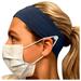 Relanfenk Headbands for Women Button Facemask Holder Wearing a Mask - Protect Your Ears With Headband Hair Bands