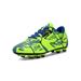 Crocowalk Soccer Cleats Mens Wide Width Soccer Shoes Comfortable Football Sneakers Soccer Outdoor Big Kids Boys Green 1Y