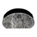 OWNTA Grey Marble Texture Background Pattern PVC Leather Brush Holder with Five Compartments - Pencil Organizer and Pen Holder