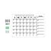 FNGZ Office Equipment Clearance Wall Acrylic Weekly Planner Board Clear Dry Erases Calendar Planner Reusable Weekly Daily to Do List Board