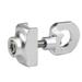 BESCYC Folding Bicycle Chain Adjuster Aluminum alloy CNC Tensioner Tug Adjust Silver