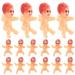 50 Pcs Bathroom Decorations Birthday Decoration for Girl Home Decor Party Decor Plastic Babies Small Babies Decors Baby