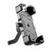 Apmemiss Clearance Motorcycle Phone Mount Adjustable Bike Phone Mount Bicycle Handlebar Accessories Cell Phone Holder Clip for Electric Bike Mountain Bike Scooter- Compatible with iPhone/Android