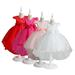 Esaierr 4-12Y Kids Girls Flower Princess Dress Formal Dress Princess Dress Pageant Dresses Tutu Party Gown for Girls Tulle Dance Gown Wedding Dress Asymmetric Ruffled Evening