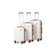 Cream Kono Luggage Set, One of Each-Set