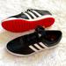 Adidas Shoes | Adidas Jr Adicross V Golf Shoe Size 6 Junior | Color: Black/Red | Size: 6 Junior