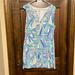 Lilly Pulitzer Dresses | Euc Lilly Pulitzer Harper Shift Dress In Aboat Time Sailboats | Color: Blue/Purple | Size: Xl