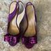 Kate Spade Shoes | Kate Spade Purple Sequins Heels | Color: Purple | Size: 6
