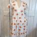 Anthropologie Dresses | Maeve Anthropologie White Embroidered Sun Dress | Color: Gold/White | Size: Xs