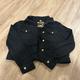 Michael Kors Jackets & Coats | Black Cropped Michael Kors Jean Jacket Size L | Color: Black | Size: L