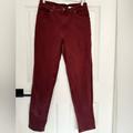 Levi's Jeans | Maroon Levi’s Relaxed Fit Tapered Leg Denim Jeans | Color: Purple/Red | Size: 8