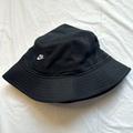 Nike Accessories | New Nike Mens Sportwear Bucket Black Athletic Logo Hat Sport Size M/L Streetwear | Color: Black | Size: Os