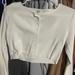 Brandy Melville Sweaters | Brandy Melville-John Galt Button Up Sweater White | Color: Cream/White | Size: One Size Fits All