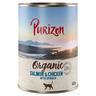 6 x 200 g / 400 g Purizon Adult zum Probierpreis - Purizon Organic Lachs und Huhn mit Spinat (6 x...