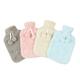 VIPAVA Hot Water Bottles 1800ml Cute 2 Balls Plush Cover Hot Water Bottle Anti-Scald Hot-Water Bag Water-Filling Hand Warmer for Dormitory Office Home (Color : 4)