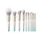 VIPAVA Makeup Brush Sets 11PCS,makeup Brush-Ice White Synthetic Hair Cosmetic Brushes Set,foundation Blush Powder Face Eye-cosmetic Tools Pens