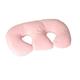 Gehanico Multifunctional Nursing Pillow for Twins Breastfeeding Pillow for Pregnant Women Machine Washable Cotton Fabric Twin Support Pillow (Pink)