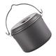 Yardwe Grill Accessories 1pc Outdoor Pot Picnic Pot Backpack Hard Alumina Travel Camping Cook Kit